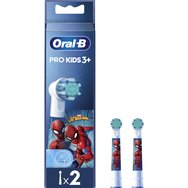Oral-B Kids Spiderman Extra Soft Electric Toothbrush Replacement 2 бр Oral-B Kids Spiderman Extra Soft Electric Toothbrush Replacement 2 бр