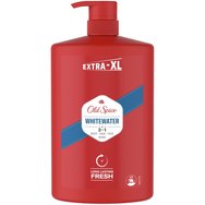 Old Spice Whitewater 3in1 Shower & Shampoo Gel 1L