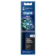 Oral-B Pro Cross Action Electric Toothbrush Head Black Replacement 2 Броя