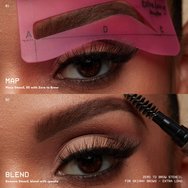 NYX Professional Makeup Brow Stencil Book for Skinny Brows 4 бр (1 Комплект)