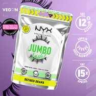 NYX Professional Makeup Jumbo Lash! Vegan False Lashes 1 бр - 08 Defined Drama