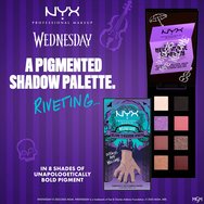 Nyx Professional Makeup Wednesday The Nevermore Academy Eyeshadow Palette 8 x 1g Nyx Professional Makeup Wednesday The Nevermore Academy Eyeshadow Palette 8 x 1g