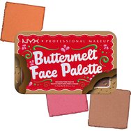 Nyx Professional Makeup Buttermelt Bronzer & Blush Face Pallete 1 бр - 01 Light/Medium