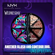 Nyx Professional Makeup Wednesday Stained Glass Contour Palette 4 x 2.88g