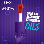 Nyx Professional Makeup Wednesday Color Adjusting Lip Oil 4.8ml - Thorn Pricked Nyx Professional Makeup Wednesday Color Adjusting Lip Oil 4.8ml - Thorn Pricked
