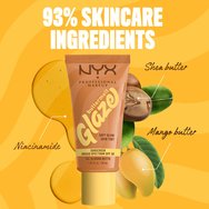 Nyx Professional Makeup Buttermelt Glaze Soft Glow Skin Tint Spf30, 30ml - 04 Almond Butta