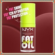 Nyx Professional Makeup Promo Gingerbread Shiny Sheer Lip Balm 3x2g & Fat Oil 4x4.8ml