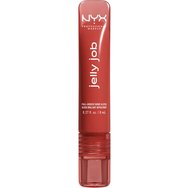 Nyx Professional Makeup Jelly Job Full Bodied Shine Lip Gloss 7,5ml - 06 Jelly Filled - Серум за блестящи, гладки, сочни и хидратирани устни с пептиден комплекс