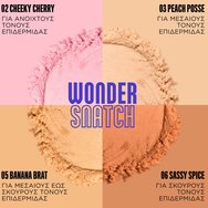 Nyx Professional Makeup Wonder Snatch Lifting Setting Powder 6g - 03 Peach Posse
