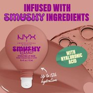 Nyx Professional Makeup Smushy Sos Hydrating Lip Mask Хидратираща маска за устни, обогатена с хиалуронова киселина, която осигурява 12 часа хидратация 12ml - 02 Shea So Smooth