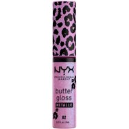 Nyx Professional Makeup Party Animals Bling Metallic Lip Butter Gloss 8ml - 02 Violet Vixen Nyx Professional Makeup Party Animals Bling Metallic Lip Butter Gloss 8ml - 02 Violet Vixen