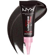 Nyx Professional Makeup Lid Lingerie Metallic Cream Eye Pigment Кремообразни сенки за очи с дълготрайност за съблазнителен поглед само с едно нанасяне 6ml - 01 Gothic Garter