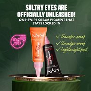 Nyx Professional Makeup Lid Lingerie Metallic Cream Eye Pigment Кремообразни сенки за очи с дълготрайност за съблазнителен поглед само с едно нанасяне 6ml - 01 Gothic Garter