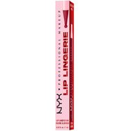 Nyx Professional Makeup Lip Lingerie Staining Wear Lip Liner Водоустойчив Дълготраен Молив за Устни за Лесно Нанасяне & Устойчив Резултат 1ml - 14 Flirt Alert