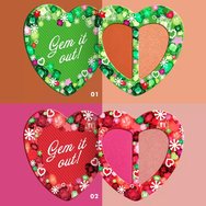 Nyx Professional Makeup Promo Xmas Edition Face Palette Коледен комплект грим с палитра, съдържаща руж и сияен хайлайтър 1 брой Nyx Professional Makeup Promo Xmas Edition Face Palette Коледен комплект грим с палитра, съдържаща руж и сияен хайлайтър 1 брой