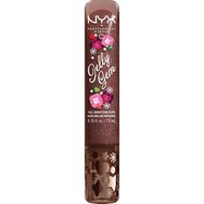 Nyx Professional Makeup Jelly Gem Full Bodied Shine Lip Gloss Серум за искрящи, гладки, сочни & хидратирани устни с брокат & пептиден комплекс, 7,5ml - 01 Cocoa Sparkle