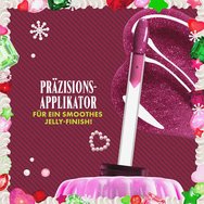 Nyx Professional Makeup Jelly Gem Full Bodied Shine Lip Gloss Серум за искрящи, гладки, сочни & хидратирани устни с брокат & пептиден комплекс, 7,5ml - 02 Fuchsia Gem