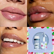 Nyx Professional Makeup Fat Oil Gem Lip Drip Хидратиращ гланц за устни за блясък & защита 4.8ml - 03 Silver Bling Nyx Professional Makeup Fat Oil Gem Lip Drip Хидратиращ гланц за устни за блясък & защита 4.8ml - 03 Silver Bling