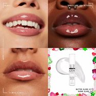 Nyx Professional Makeup Promo Xmas Edition Butter Lip Gloss Kit Коледен комплект грим за устни с кадифено меки & копринени гланцове за устни в 4 различни нюанса 4 броя Nyx Professional Makeup Promo Xmas Edition Butter Lip Gloss Kit Коледен комплект грим за устни с кадифено меки & копринени гланцове за устни в 4 различни нюанса 4 броя