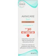 Synchroline Aknicare Sun Tinted Face Cream Spf30, 50ml Synchroline Aknicare Sun Tinted Face Cream Spf30, 50ml