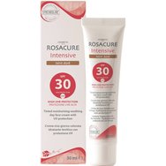 Synchroline Rosacure Spf30 Intensive Tinted Moisturizing Soothing Day Cream Слънцезащитен крем за лице с висока защита и цвят за чувствителна кожа, склонна към зачервяване 30ml - Teint Dore
