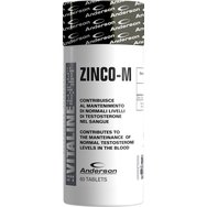 Anderson Zinco-M 13mg 60tabs - Συμπλήρωμα Διατροφής Μεθειονίνης Ψευδαργύρου Μέγιστης Απορρόφησης για τη Διατήρηση των Φυσιολογικών Επιπέδων Τεστοστερόνης στο Αίμα Anderson Zinco-M 13mg 60tabs - Συμπλήρωμα Διατροφής Μεθειονίνης Ψευδαργύρου Μέγιστης Απορρόφησης για τη Διατήρηση των Φυσιολογικών Επιπέδων Τεστοστερόνης στο Αίμα