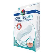Master Aid Quadra Med Grande Soft Non-Woven Plaster Strips 78x26mm 10 бр - Вентилирана превръзка Идеална за леки наранявания като порязване, ухапване, ожулвания Master Aid Quadra Med Grande Soft Non-Woven Plaster Strips 78x26mm 10 бр - Вентилирана превръзка Идеална за леки наранявания като порязване, ухапване, ожулвания