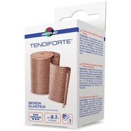 Master Aid Tendiforte Benda Elastica Universal Strong-Compression Long Stretch Bandage 1  бр - 8cm x 7m - Еластична превръзка под високо налягане със специална кука Master Aid Tendiforte Benda Elastica Universal Strong-Compression Long Stretch Bandage 1  бр - 8cm x 7m - Еластична превръзка под високо налягане със специална кука