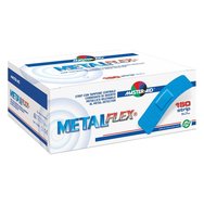 Master Aid Metal Flex Stips Blue 86mm X 25mm 150 броя - Издръжливи търговски полиуретанови подложки с тънък метален лист Master Aid Metal Flex Stips Blue 86mm X 25mm 150 броя - Издръжливи търговски полиуретанови подложки с тънък метален лист