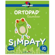 Master Aid Ortopad 20 medium simpaty Офталмологични стикери за кривогледство  2-4 години Master Aid Ortopad 20 medium simpaty Офталмологични стикери за кривогледство  2-4 години