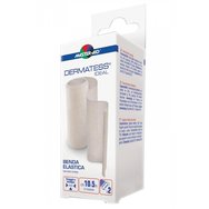 Master Aid Dermatess Ideal Elastic Bandage 10cm x 5m 1 бр - Еластичен бинт за задържане на лепенки, възможност за закопчаване с кука Master Aid Dermatess Ideal Elastic Bandage 10cm x 5m 1 бр - Еластичен бинт за задържане на лепенки, възможност за закопчаване с кука