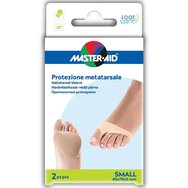 Master Aid Metatarsal Sleeve 2 бр - Small 65x76x5mm - Метатарзален протектор с гел и плат