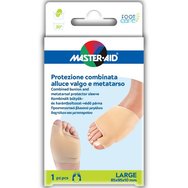 Master Aid Combined Bunion & Metatarsal Protector Sleeve 1 бр - Large 85x95x10mm - Предпазен калъф за Коци и Метатарсио
