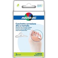 Master Aid Hammer Toe Corrector Cushion 2 бр - Large 66x20x21mm - Възглавница с гел чук Master Aid Hammer Toe Corrector Cushion 2 бр - Large 66x20x21mm - Възглавница с гел чук