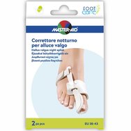 Master Aid Hallus Valgus Night Splint One Size (EU 36-43), 2 бр - Коригираща нощна шина за Hallux Valgus Master Aid Hallus Valgus Night Splint One Size (EU 36-43), 2 бр - Коригираща нощна шина за Hallux Valgus