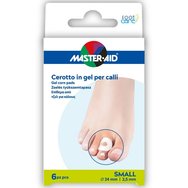 Master Aid Gel Corn Pads 6 бр - Small 24mm/2.5mm - Гел пластир за мазоли