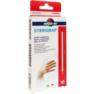 Master Aid Sterigrap 75mm x 3 mm 10 бр - Лента за конвергенция на рани Master Aid Sterigrap 75mm x 3 mm 10 бр - Лента за конвергенция на рани