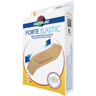 Master Aid Forte Elastic Tough Elastic Plaster Strip 86x39mm 20 бр - Еластични бежови подложки за защита от наранявания