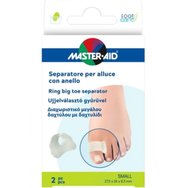 Master Aid Ring Big toe Separator Finger 2 бр - Small - Разделител за палец с пръстен Master Aid Ring Big toe Separator Finger 2 бр - Small - Разделител за палец с пръстен