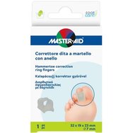 Master Aid Hammertoe Correction Ring Finger 32x19x23mm 1 бр - Коректор за пръсти Hammer с пръстен Master Aid Hammertoe Correction Ring Finger 32x19x23mm 1 бр - Коректор за пръсти Hammer с пръстен