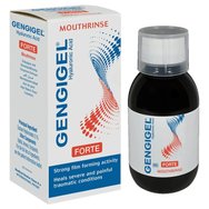 Gengigel Hyaluronic Acid Forte Mouthrinse Успокояваща вода за уста с хиалуронова киселина 0.1%, подходяща за защита на раздразнени венци, идеална при възпаления с подкрепа на естественото заздравяване 100ml