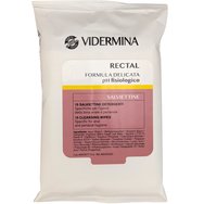 Vidermina Rectal Cleansing Wipes 15 бр - Кърпички за почистване на аналната и перианалната област Vidermina Rectal Cleansing Wipes 15 бр - Кърпички за почистване на аналната и перианалната област
