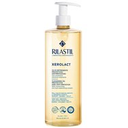Rilastil Xerolact Protective & Anti-Irritation Cleansing Body Oil 750ml - Възстановяващ липидите мазен почистващ препарат за тяло за чувствителна, атопична кожа Rilastil Xerolact Protective & Anti-Irritation Cleansing Body Oil 750ml - Възстановяващ липидите мазен почистващ препарат за тяло за чувствителна, атопична кожа