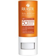 Rilastil Sun System Transparent Stick SPF50+, 8.5ml - Слънцезащитен прозрачен стик Много висока защита Лице Тяло за чувствителни зони Rilastil Sun System Transparent Stick SPF50+, 8.5ml - Слънцезащитен прозрачен стик Много висока защита Лице Тяло за чувствителни зони