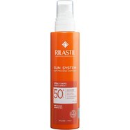 Rilastil Sun System Spf50+ Vapo Spray 200ml - Слънцезащитно мляко за тяло с много висока защита и лека текстура в спрей за лесно и бързо нанасяне