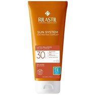 Rilastil Sun System Velvet Lotion Spf30, 200ml - Слънцезащитна емулсия за лице, тяло с висока защита Rilastil Sun System Velvet Lotion Spf30, 200ml - Слънцезащитна емулсия за лице, тяло с висока защита