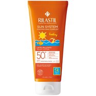 Rilastil Sun System Baby Velvet Lotion Spf50+, 200ml - Слънцезащитна емулсия с много висока защита за бебета и деца Rilastil Sun System Baby Velvet Lotion Spf50+, 200ml - Слънцезащитна емулсия с много висока защита за бебета и деца