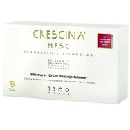 Crescina Promo HFSC Complete Man 20 броя (10+10 x 3.5ml) - 1300 & Подарък Man Shampoo 200ml & Подарък четка за масаж на скалпа,Цялостна дамска терапия за напредналите стадии на изтъняване & за много интензивен косопад & дамски шампоан