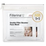 Fillerina Promo 12 Double Filler Booster Face Mask 2 бр & Подарък торбичка 1 бр - Маска за лице против стареене с хиалуронова киселина Fillerina Promo 12 Double Filler Booster Face Mask 2 бр & Подарък торбичка 1 бр - Маска за лице против стареене с хиалуронова киселина