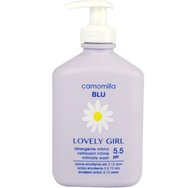 Camomilla Blu Lovely Girl Intimate Wash 300ml - Apali Почистващ лосион за чувствителна зона за момичета на възраст 3-12 години с помпа Camomilla Blu Lovely Girl Intimate Wash 300ml - Apali Почистващ лосион за чувствителна зона за момичета на възраст 3-12 години с помпа